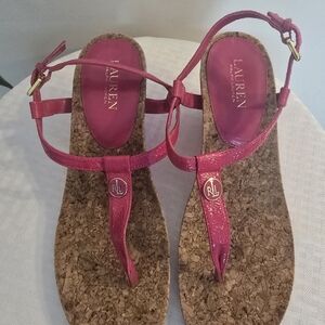 Ralph Lauren Reeta Buckle T-Strap